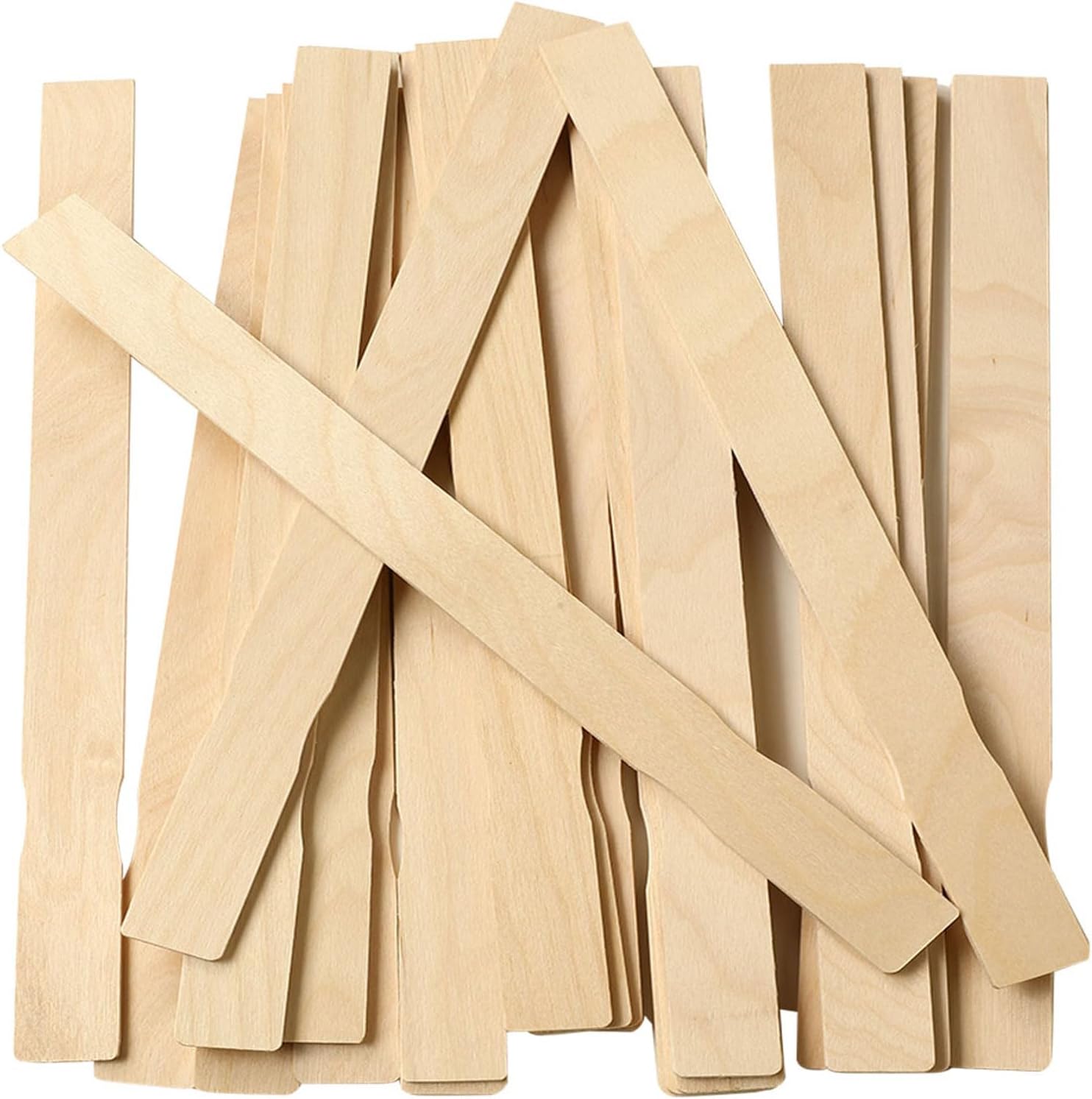 10 Pack Paint Stir Sticks, HOOMBOOM 12 Inch Wooden Paint Crafts Sticks for Paint Mixing, Paint Stirrers, Chemical Stirring, Garden and Library Markers