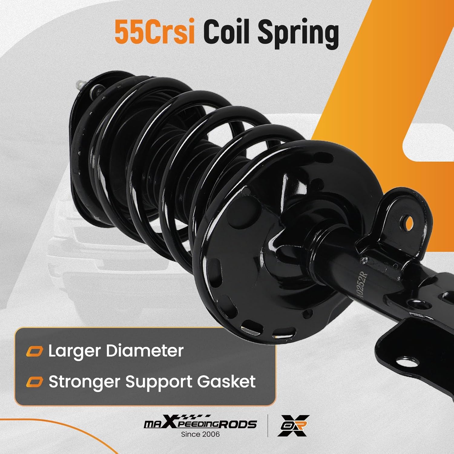 maXpeedingrods 2Pcs Front Struts Shocks for Toyota Prius 2010-2015, 172689 172688 Shock Absorbers Complete Strut with Coil Spring Assembly