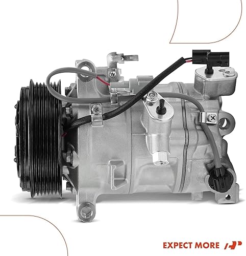 Miniatura 9 de A-Premium Compresor de aire acondicionado de CA con embrague compatible con Infiniti Q50 3.0L 3.7L 2016-2021, Q60 3.0L 2017-2020