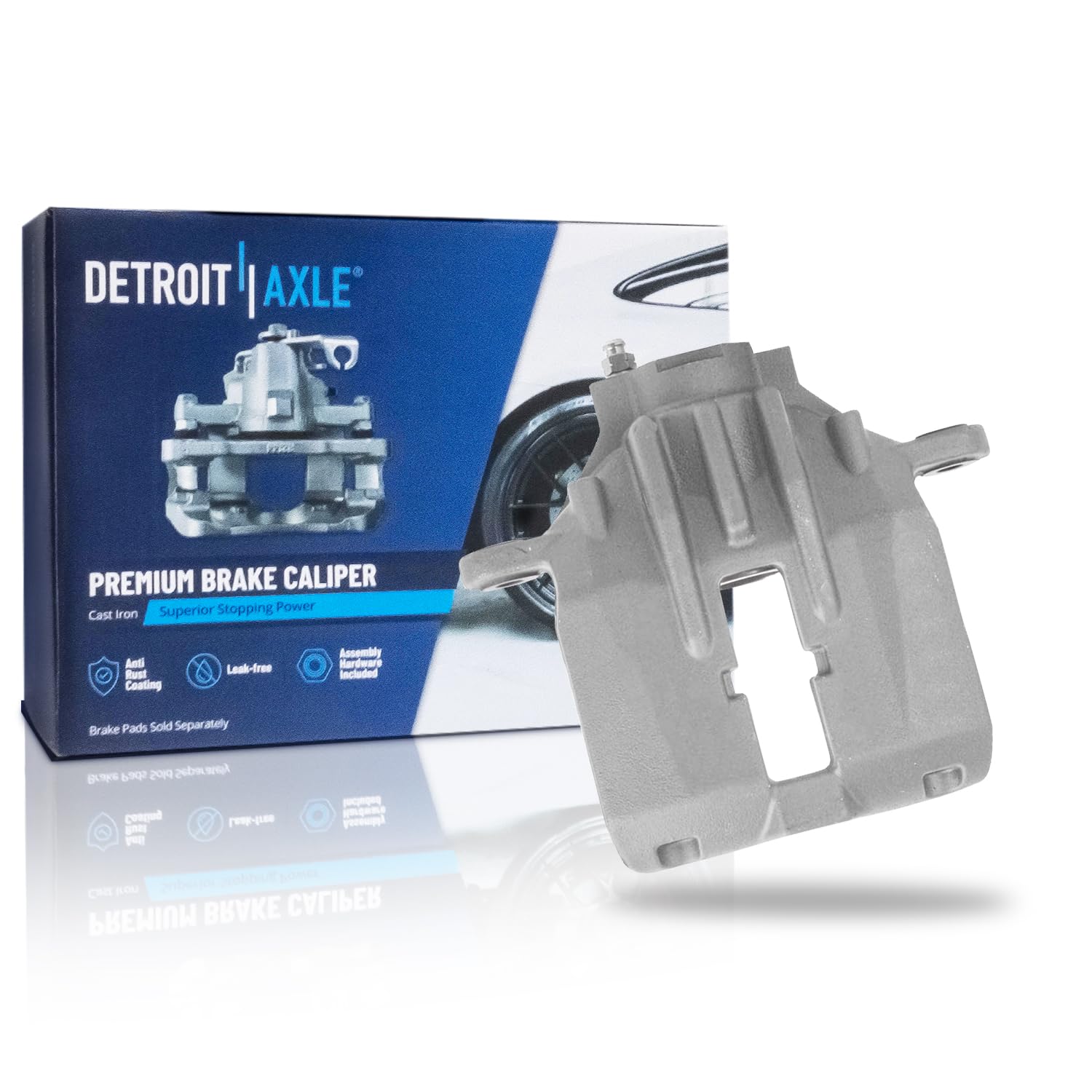 Detroit Axle - Rear Right Brake Caliper for 05-10 Chevy Corvette 06-09