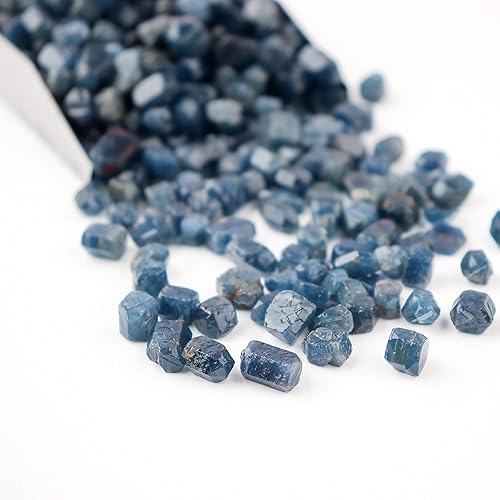 Miniatura 5 de OdrillionGems 50carats Raw Blue Sapphire Stones, Natural Gemstones, Rough Stones, Healing Crystals, DIY Handcrafted, Jewelry Making, September