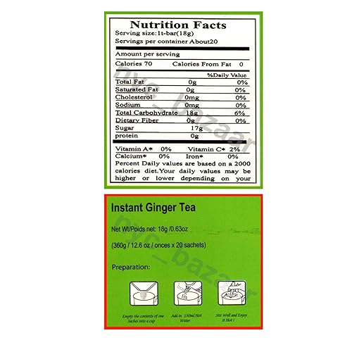 Miniatura 2 de West Indian Select Té de jengibre y miel (20 bolsitas) 18 g0.63oz (paquete de 3)