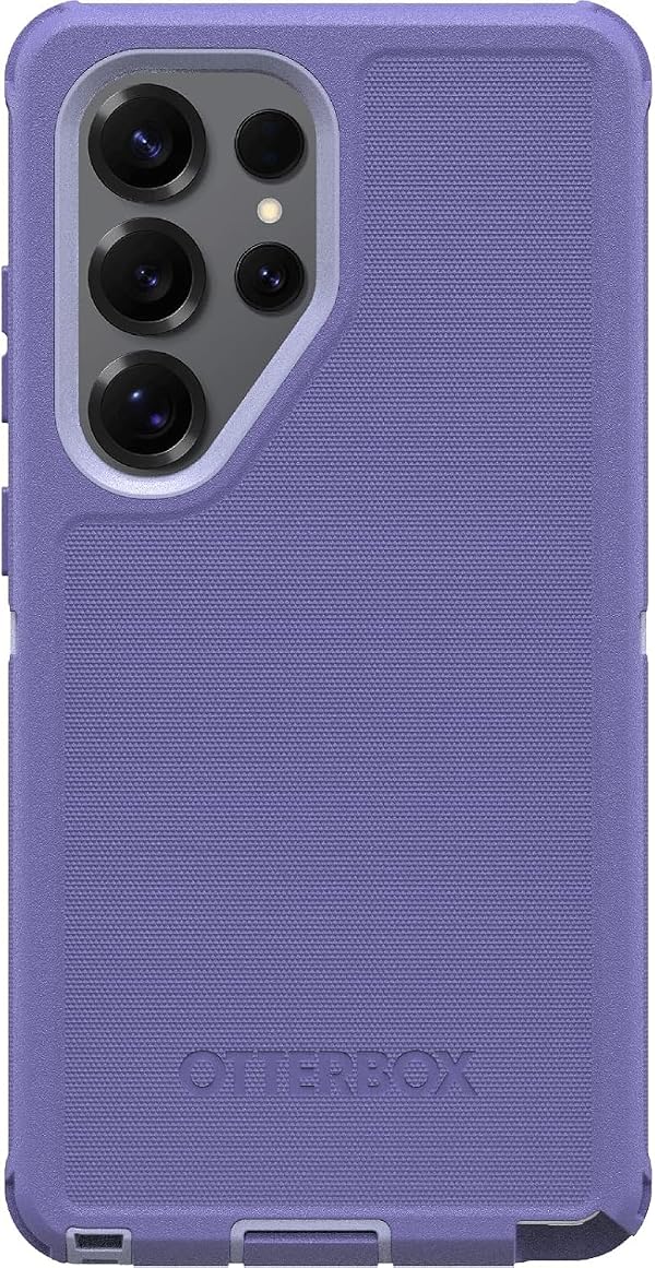 OtterBox Galaxy S25 Ultra (Only) Defender Series Case - Mountain Majesty (Purple) - Holster Clip Included - Rugged & Durable - with Port Protection, Wireless Charging Compatible, Non-Retail Packaging by OtterBox - Used condition - Image 2
