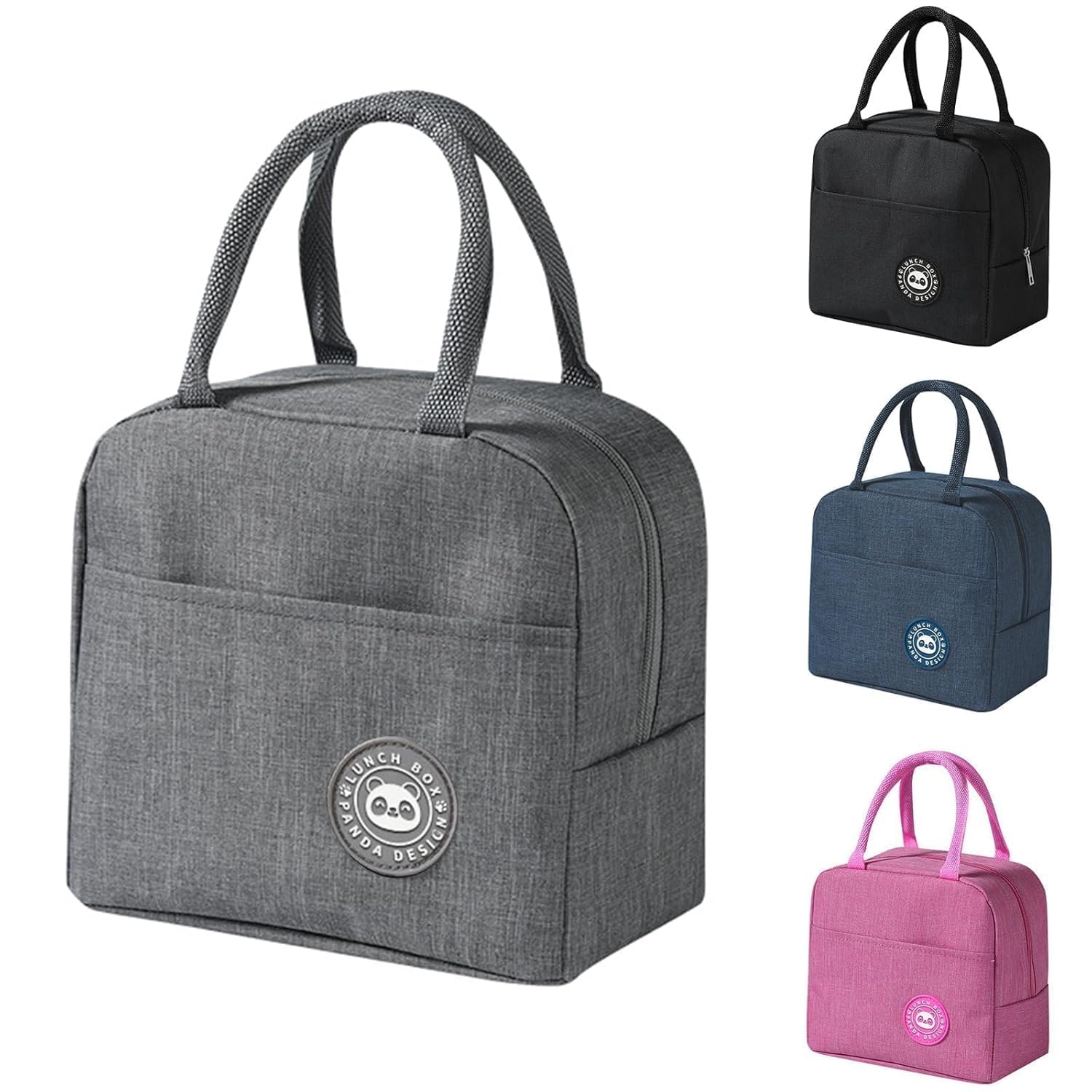 5L Insulated Cooler Lunch Bag – Portable Thermal Food Storage Bag for Office, School, Travel, Camping, Picnic & Outdoor Use, Reusable Lunch Tote (Multicolor)-image-0