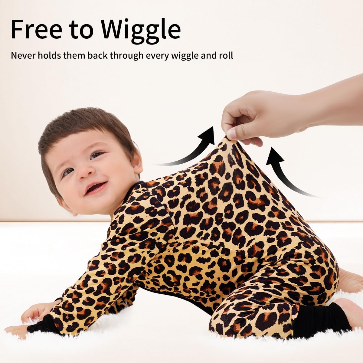 Weiwei Pajamas for Baby Boys & Girls Footies, Viscose from Bamboo Baby Romper, Baby Sleepers, 2-Way Zippy PJs, YKK - Image 5