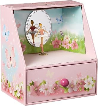 28070 Melody for Elise Fairy Theater Jewelry Box