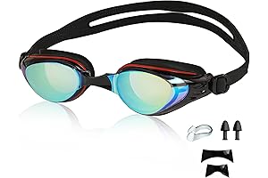 Nearsighted Prescription Swimming Goggles for Men and Women