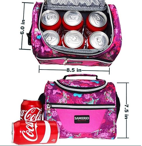 Miniatura 3 de Lonchera para niños, bolsa de almuerzo aislada para niños, bolsa de comida pequeña para niñas y niños, trabajo escolar