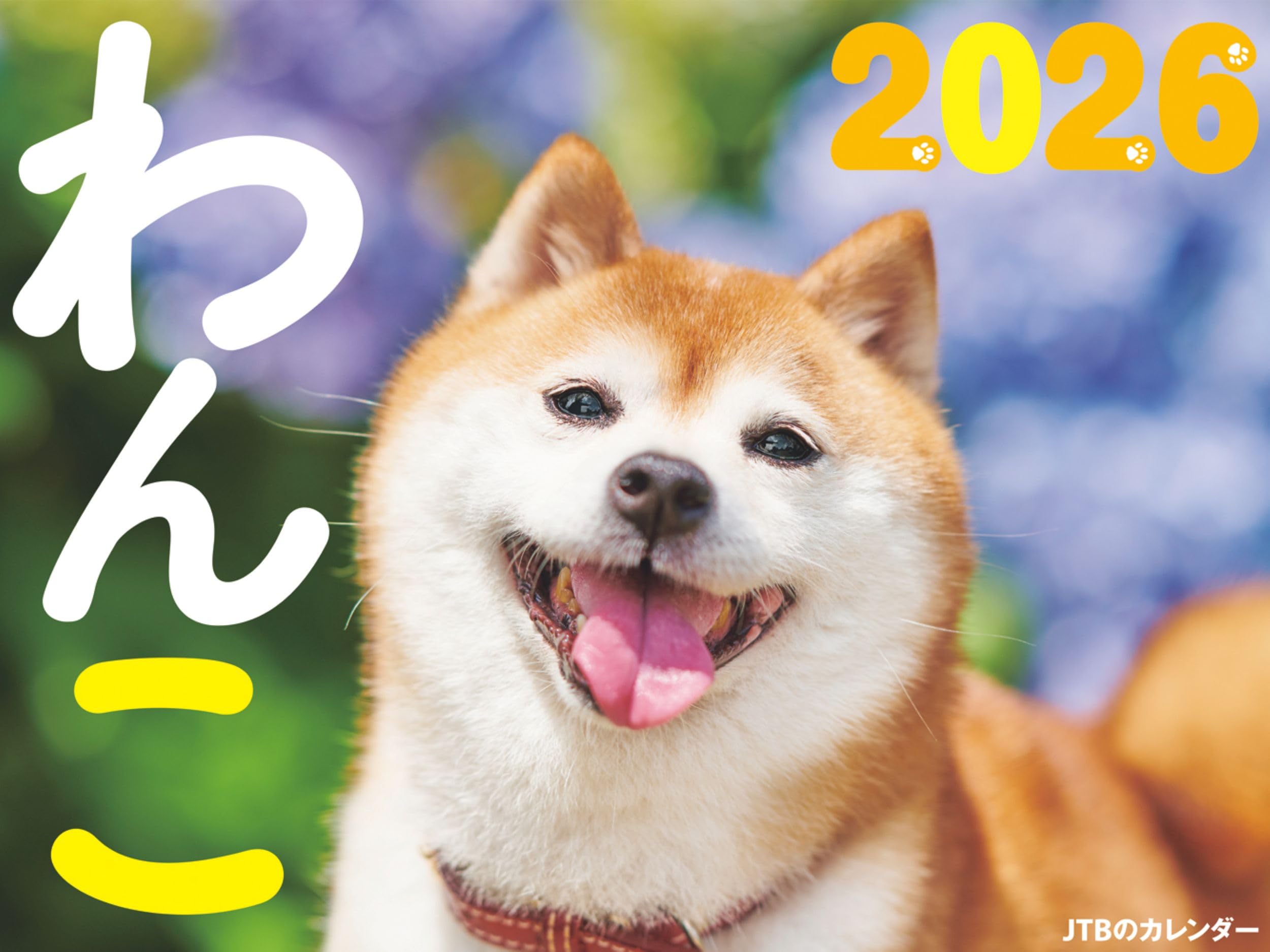 Amazon.co.jp: JTBのカレンダー わんこ 2026（壁掛け/月めくり/犬