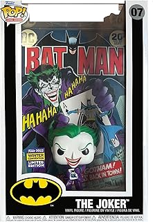 Funko Batman Comic Book Display Case and The Joker Pop! Vinyl Limited Edition 2022 Winter Convention Exclusive