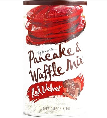 My Favorite Red Velvet Pancake Mix 24 oz each 1 Item Per Order, not per case