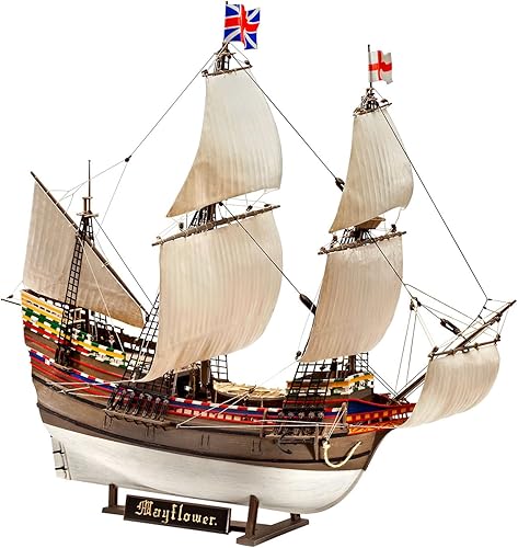 Miniatura 3 de Revell RV05684 Mayflower-400th Anniversary Kit de modelo de plástico, sin pintar