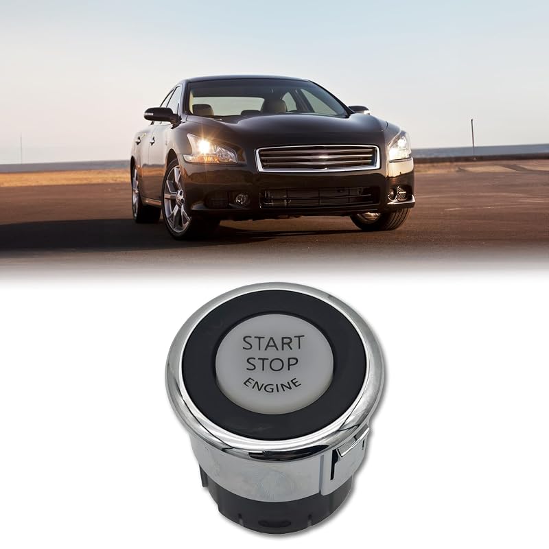 Interruptor de ignição e botão de partida NOVAPARTS para Nissan Altima, Maxima e Murano – 8 pinos
