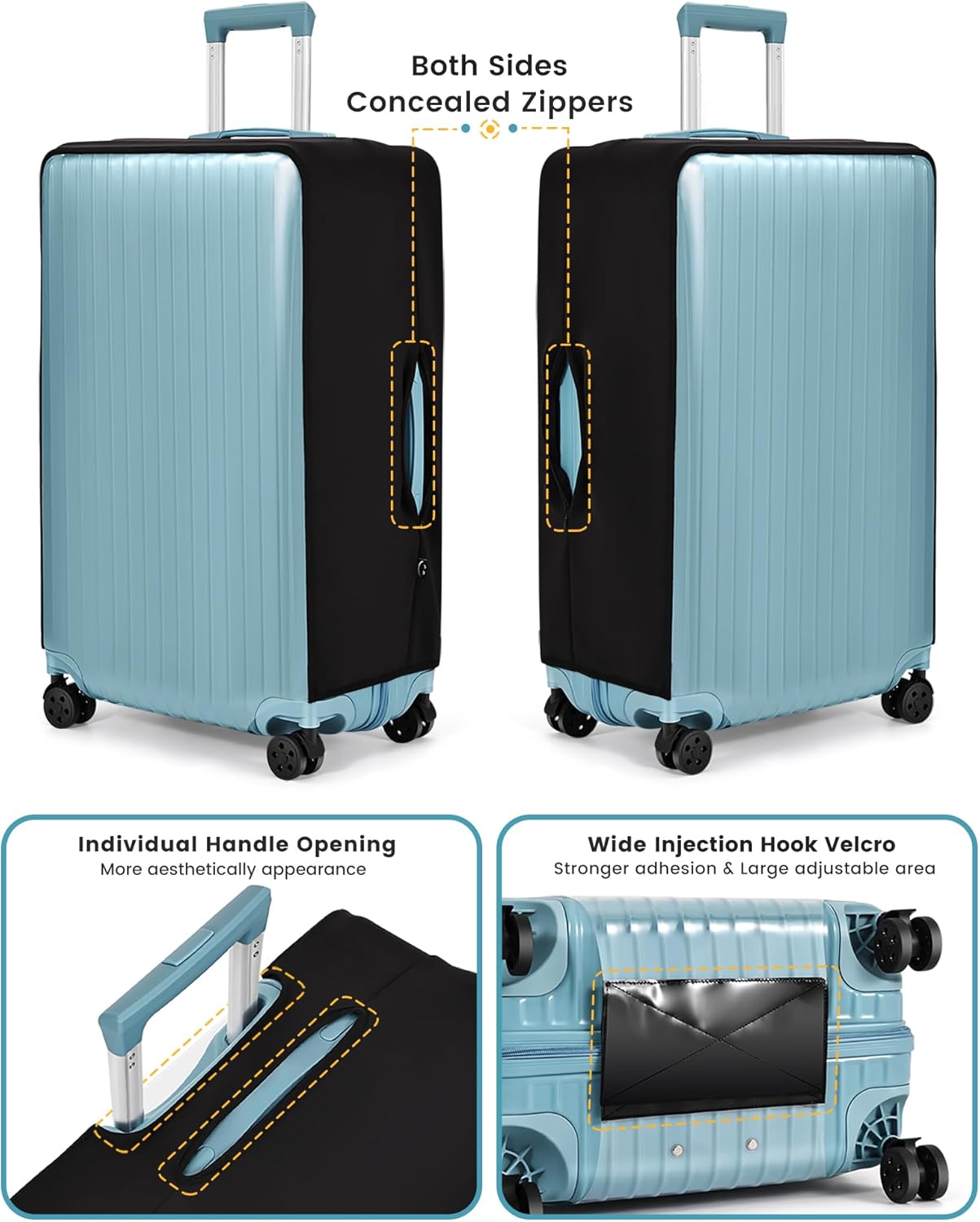 Travelkin Clear Luggage Cover Protectors For Jamaica Ubuy