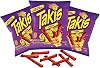 GroceriesRus TAKIS Fuego Spicy Chili Pepper and Lime Rolled Tortilla Chips (90g) (Pack of 3)