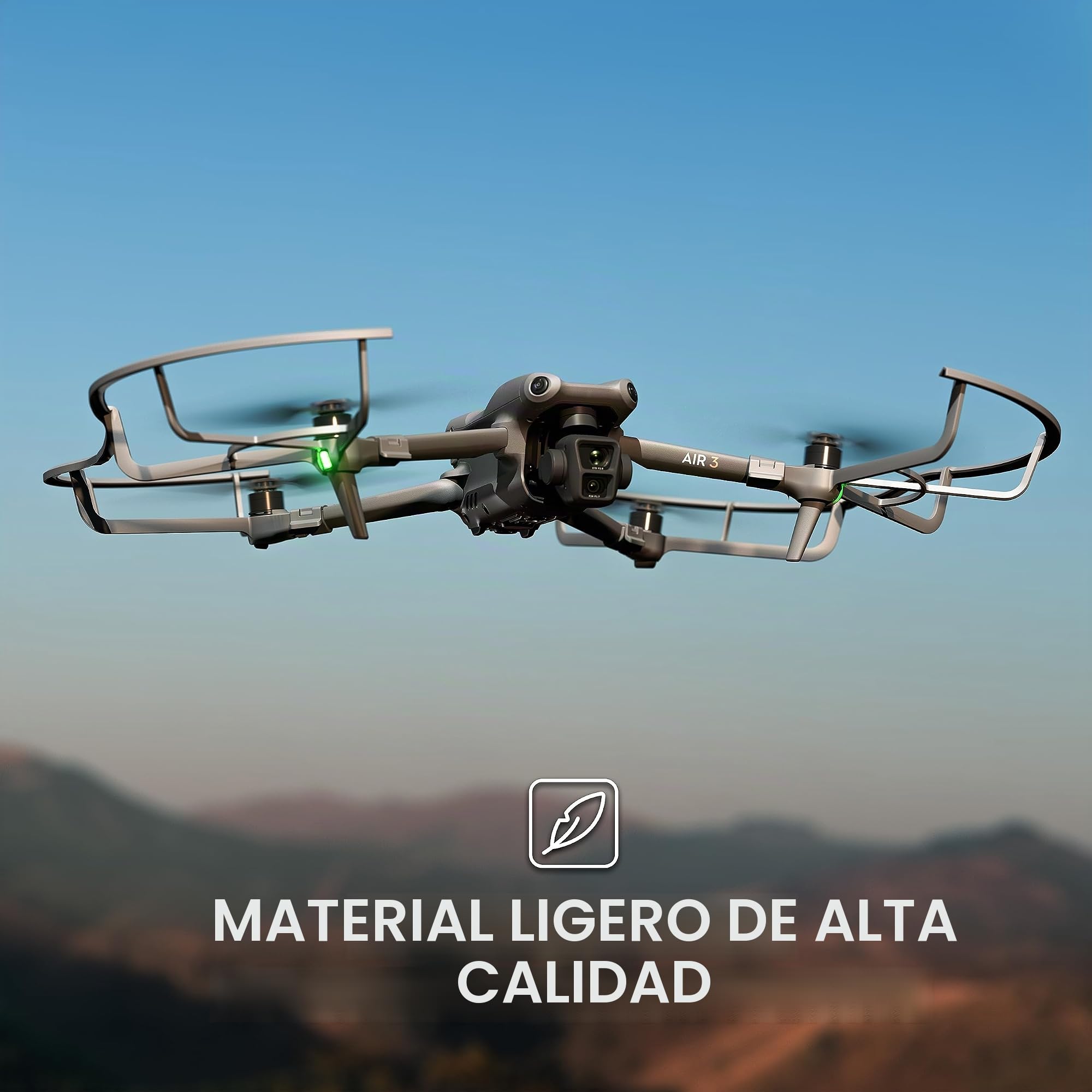 STARTRC Protector de hélices para DJI Air 3S/Air 3 Quick Release AirSecurity Anti colisiones, protección de hélices, accesorios para DJI Air 3S/Air 3 accesorios