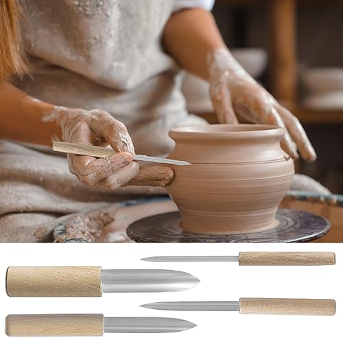 Miniatura 2 de 9 herramientas de arcilla, herramientas de escultura lyfLux para esculpir, cortador de alambre de arcilla, herramientas y suministros de cerámica,