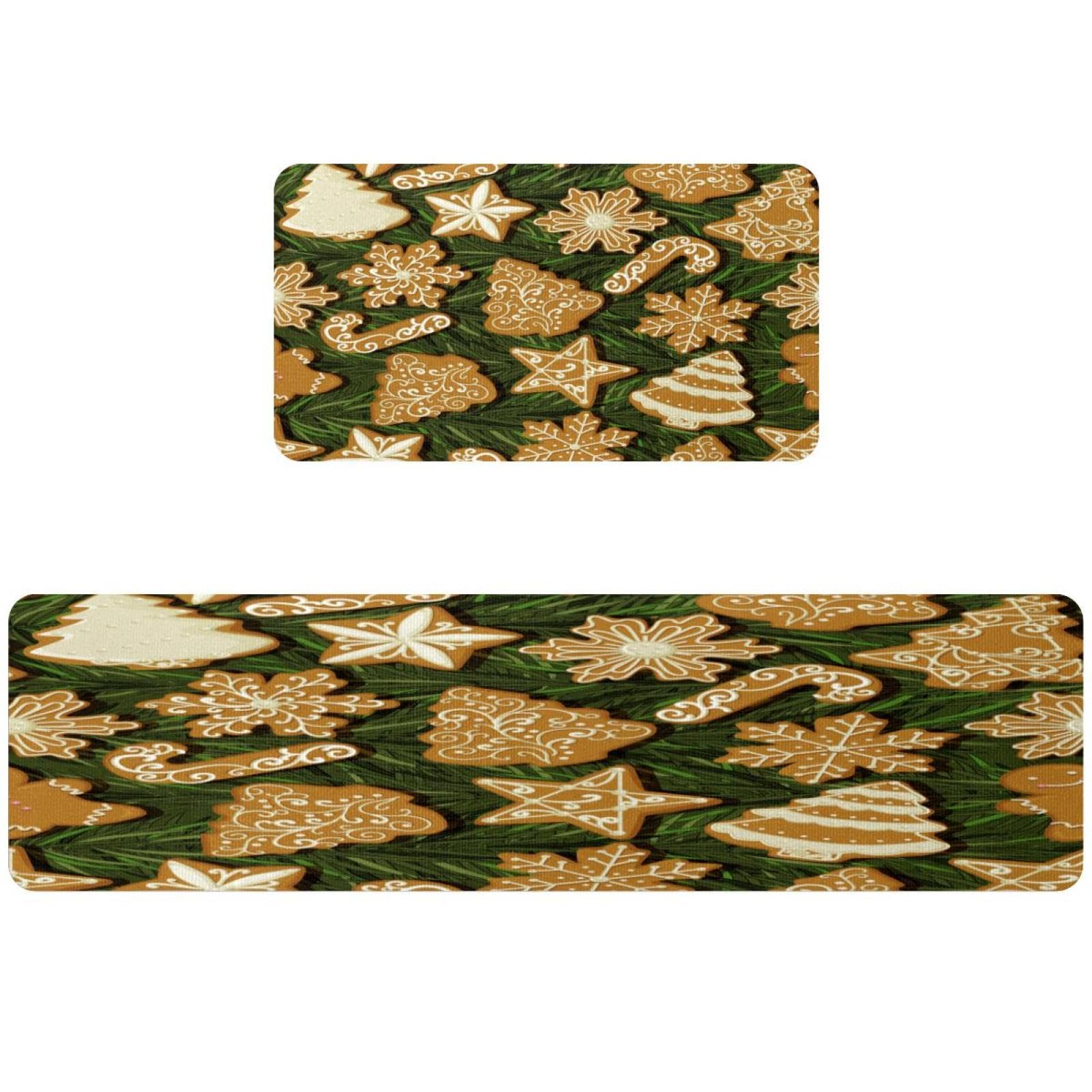 2 alfombrillas de cocina antideslizantes absorbentes lavables para pasillo y lavado