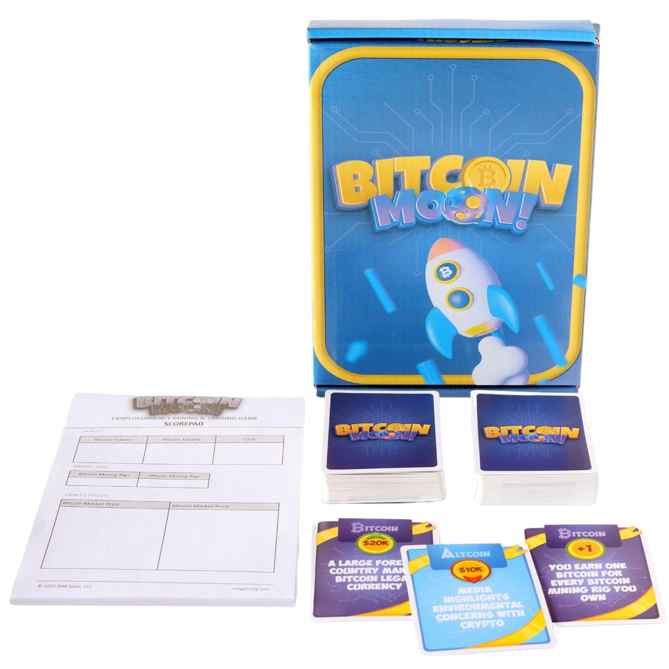 RNK Gaming - Bitcoin Moon! – A Cryptocurrency Mining & Trading Card Game :  Buy Online at Best Price in KSA - Souq is now Amazon.sa: Toys