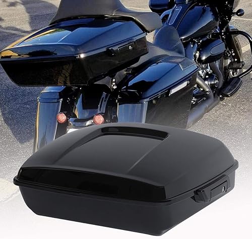 Miniatura 2 de Equipaje de viaje picado de 10.7 pulgadas para Harley Davidson Road King, Road Glide, Street Glide, Electra Glide Standard y CVO 2014 y posteriores,