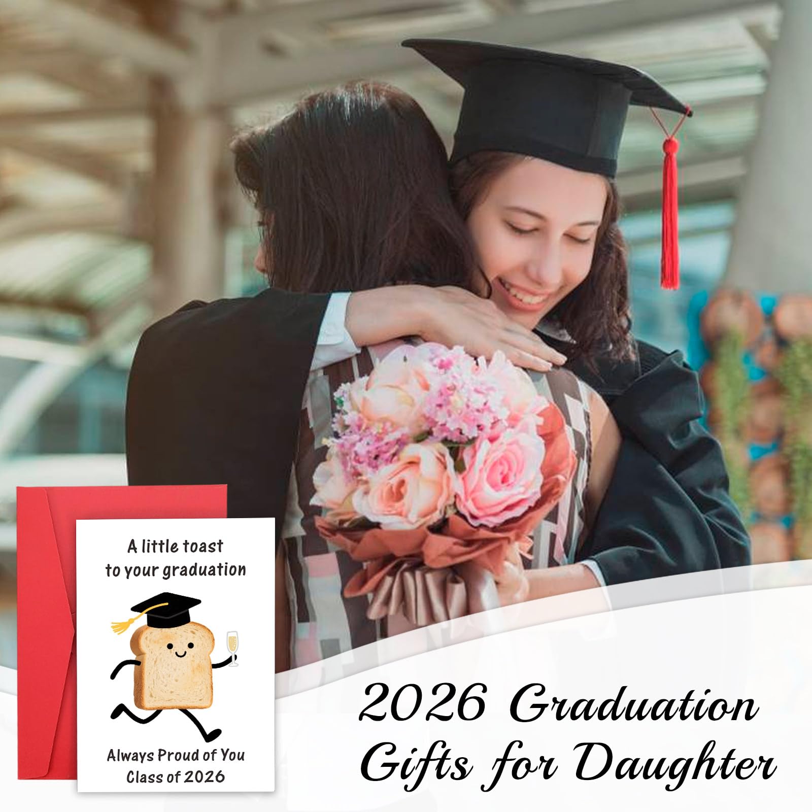2026 Graduation Cards for Her Him Class of 2026 Gifts Bulk Best Gift for High School Seniors Night Graduation Cards for Masters Degree Senior 2026 Gifts for Boys Girls College Grad