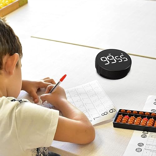 Miniatura 3 de Temporizadores, temporizador de cocina para niños, temporizador de huevos magnético digital de cuenta regresiva para cocinar, silencioso para niños