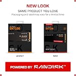 WD_Black 2To SN7100 NVMe Disque SSD Interne pour Jeux - Gen4 PCIe, M.2 2280, Jusqu'à 7,250 Mo/s - WDS200T4X0E [Nouvelle Version]