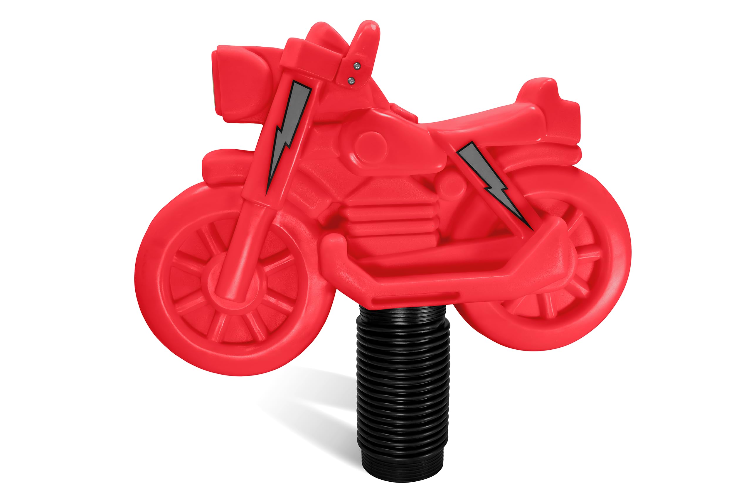 American Swing Spring Rider Roto-Molded Motorcycle Red