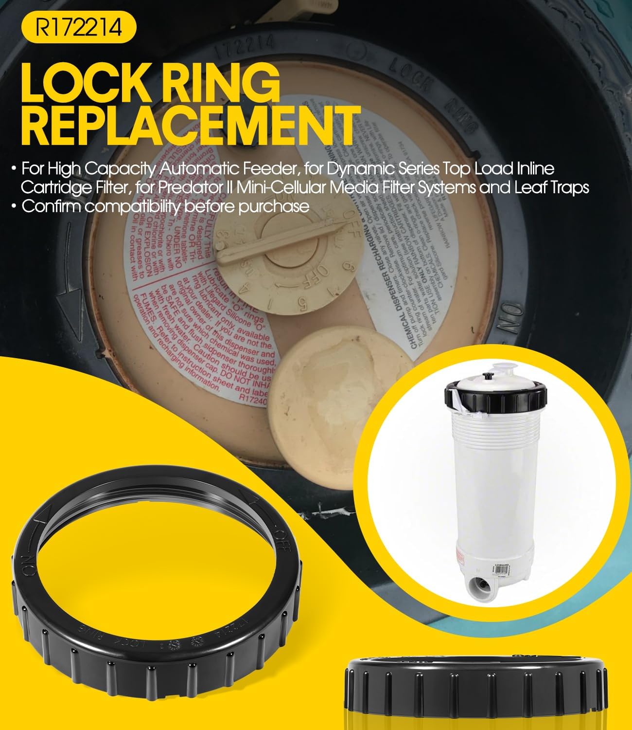 Condition photo showing Good Condition for R172214 Lock Ring 26in