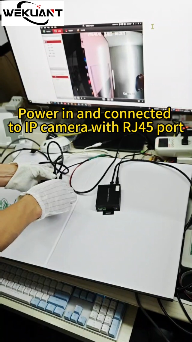 Image of Ethernet Extender Kit (Pair) Over Twisted Pair /Telephone Wire /Phone line up to 2Km(6500ft) for HD Network IP Camera, Webcam