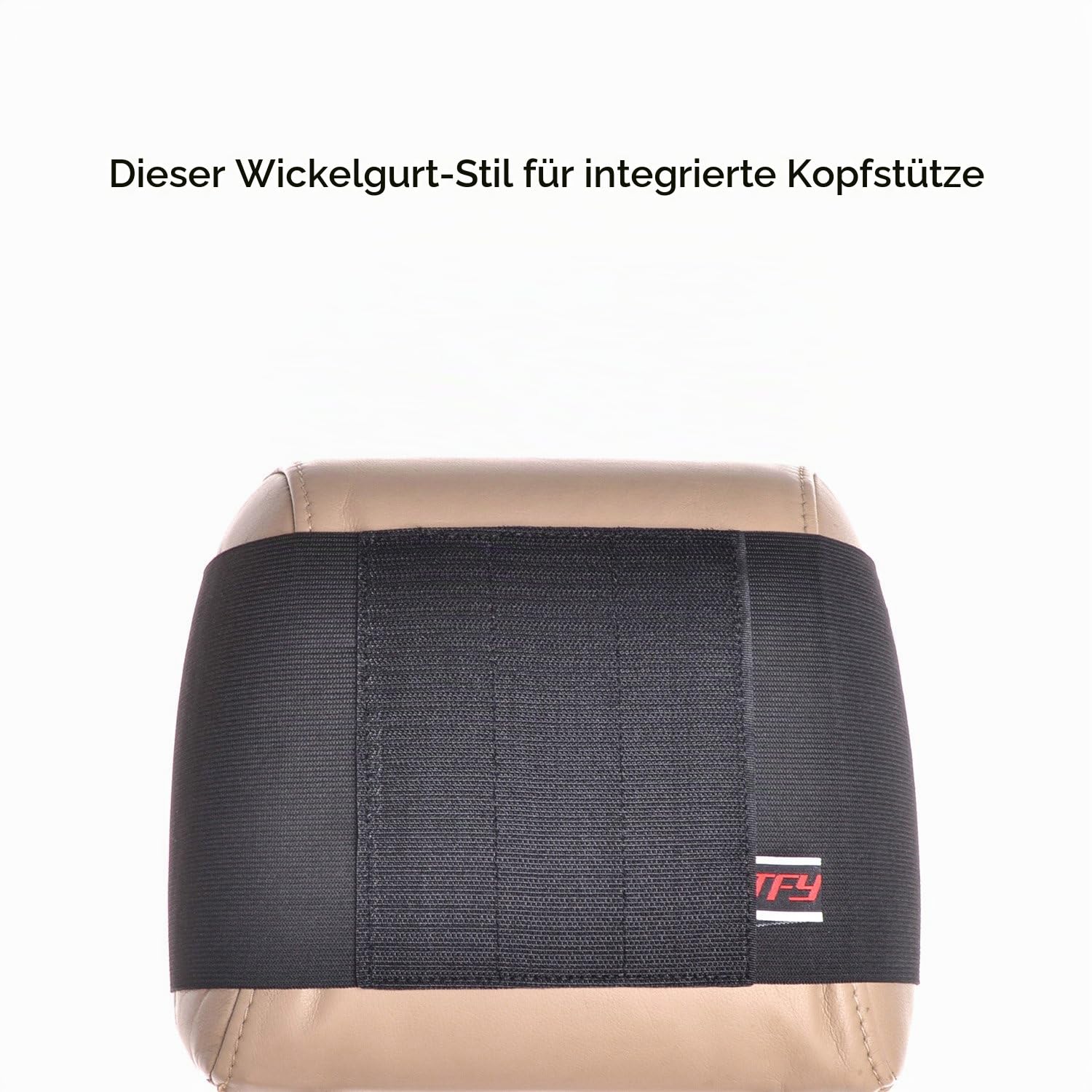TFY Hülle für Auto-Kopfstützen-Halterung für Portable DVD-Player, mit Displayschutzfolie