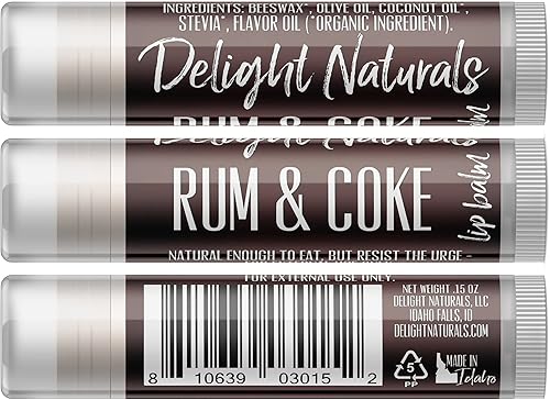 Miniatura 2 de Bálsamo labial de ron y coca - Tubo único