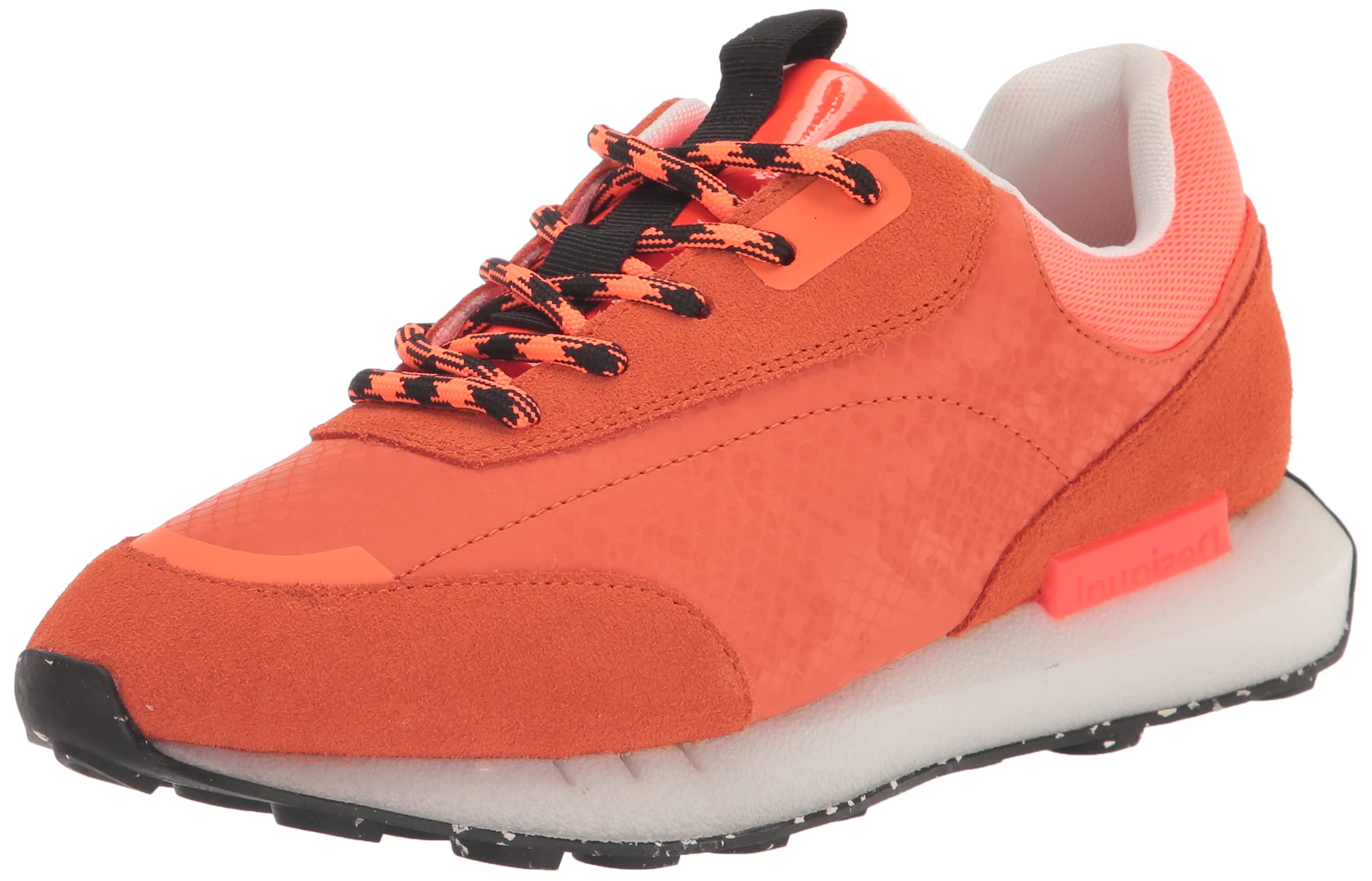 Desigual Women's Shoes_Jogger_Color 7002 Orange Sneaker, 3.5 UK