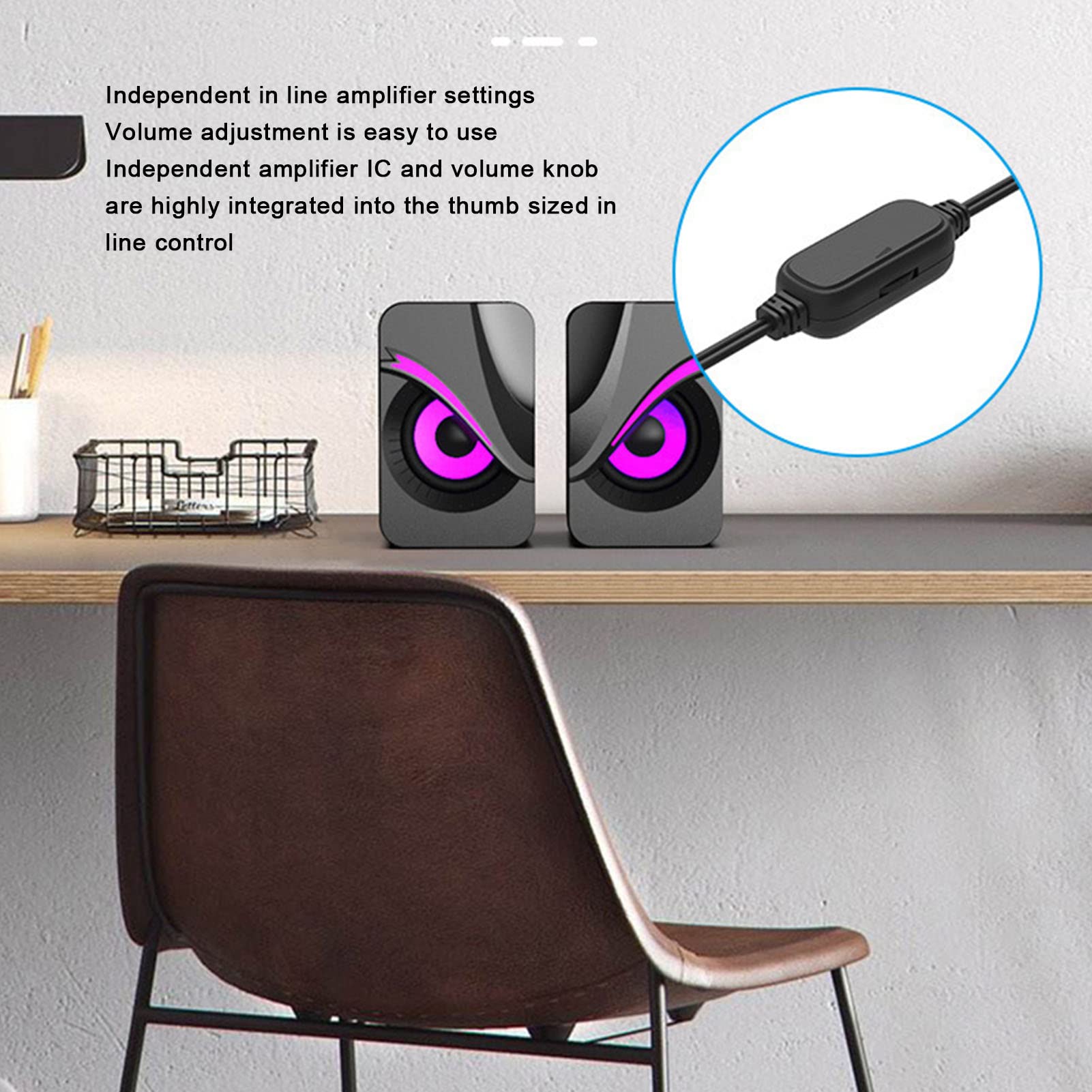 Amazon.co.jp: コンピュータースピーカー、デスクトップ用RGB