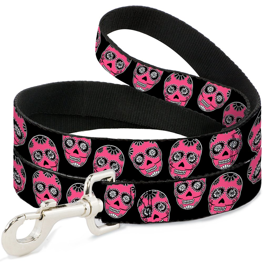 Laisse pour chien Buckle Down fuchsia pour des promenades urbaines stylées
