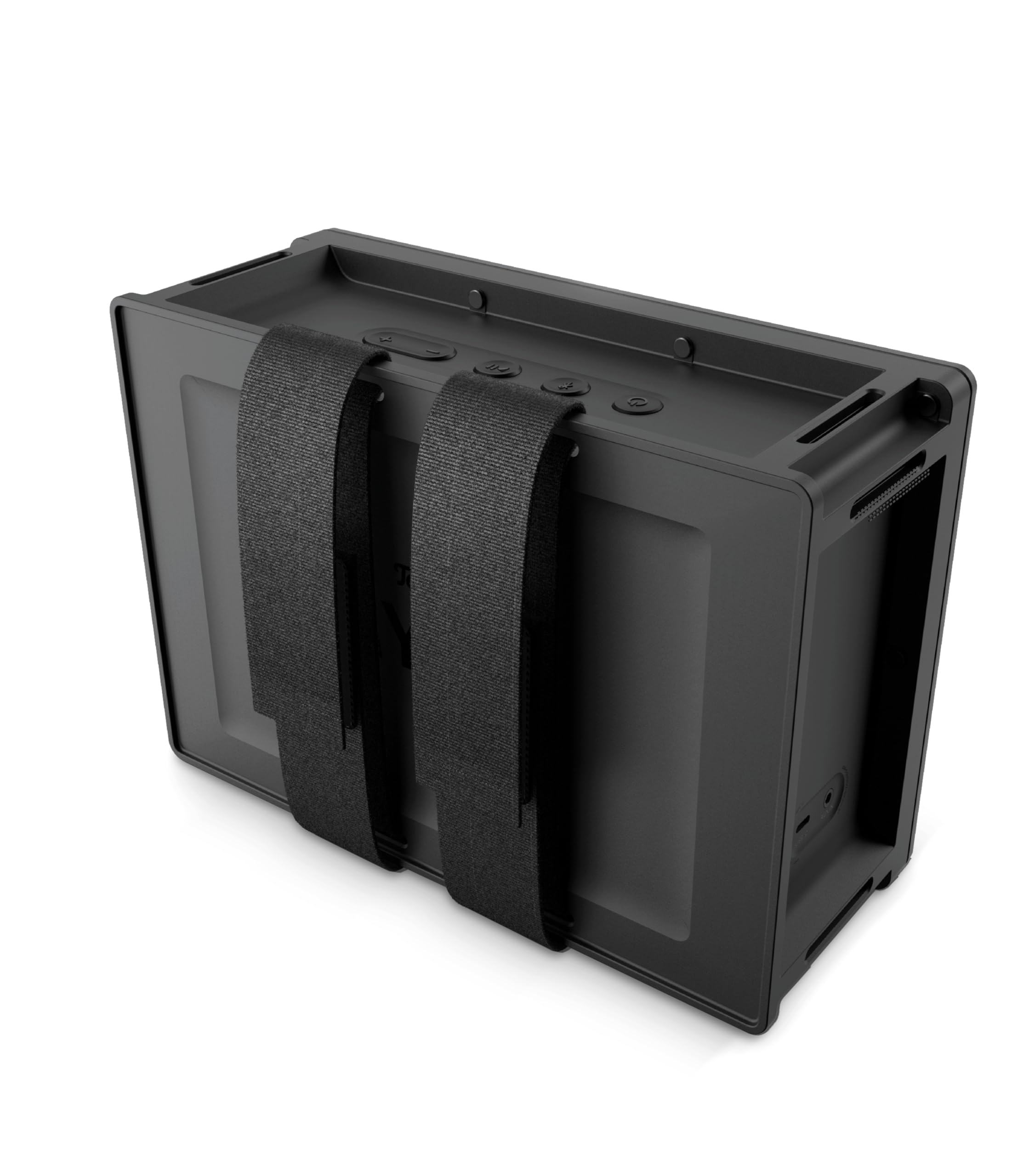 Teufel MYND - Tragbarer Bluetooth Lautsprecher Wasserfest IP67, 2.1 System mit bis zu 42 Std Akkulaufzeit, Open Source Project, Powerbank Funktion - Warm Black
