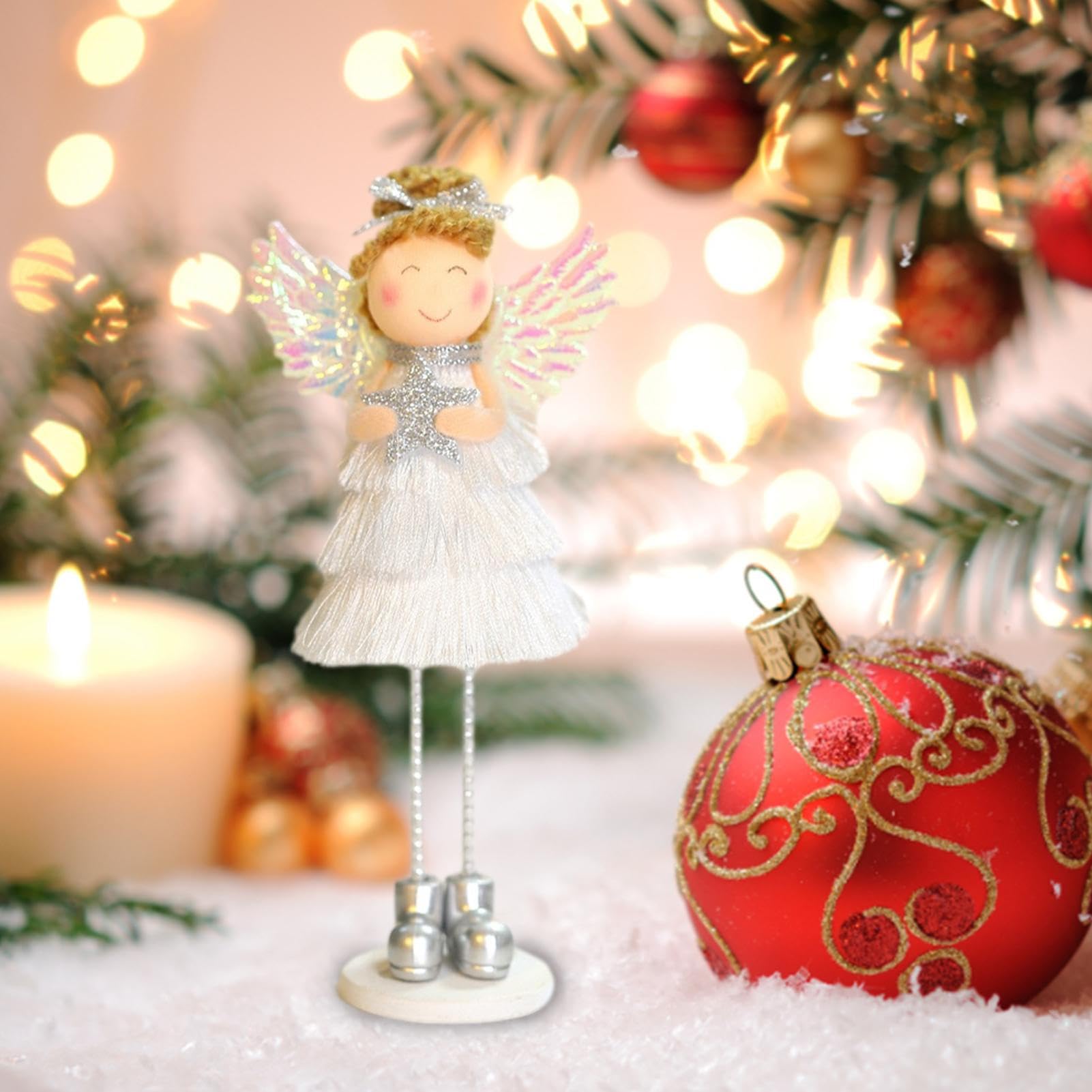 Amazon.co.jp: 天使の人形のクリスマスオーナメント,かわいい