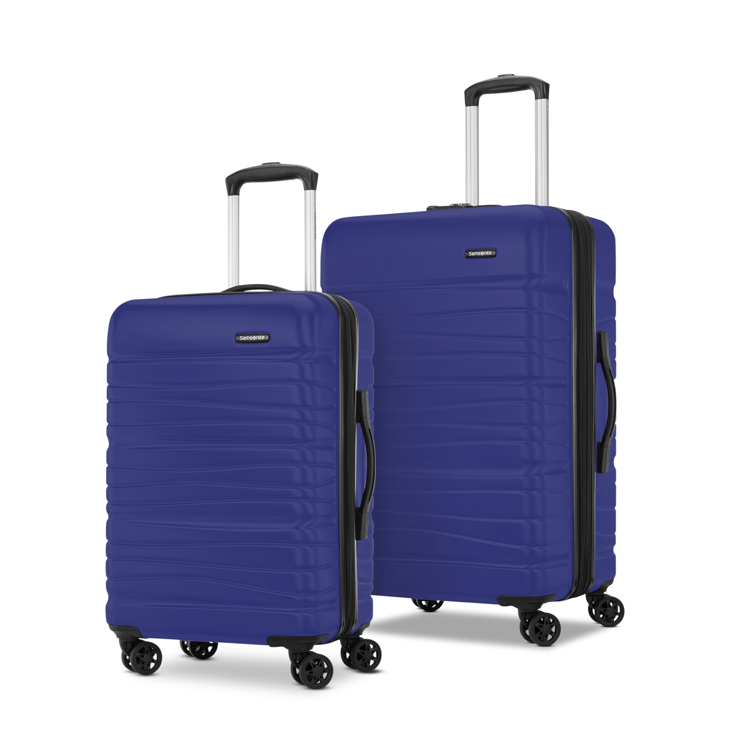 Evolve SE Hardside Expandable Luggage with Spinners | Saphir Blue | 2PC SET (Carry-on/Medium)