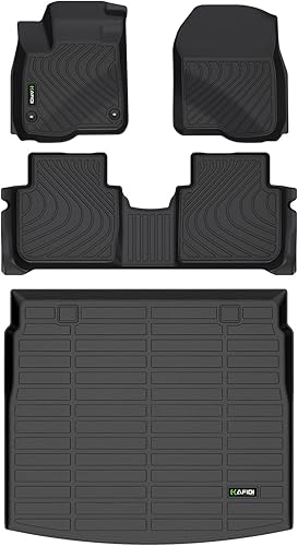 HAFIDI Juego de alfombrillas y revestimiento de carga para Honda CRV Hybrid 2023 2024 2025 y Honda CRV 2023 2024 2025 Protección para todo tipo de