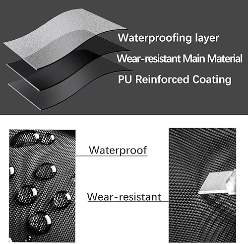 Miniatura 4 de Siaomo Mochila bolsa de lavandería, bolsa de lavandería grande resistente de 120 litros con correas para el hombro, diseño ajustable y extensible,