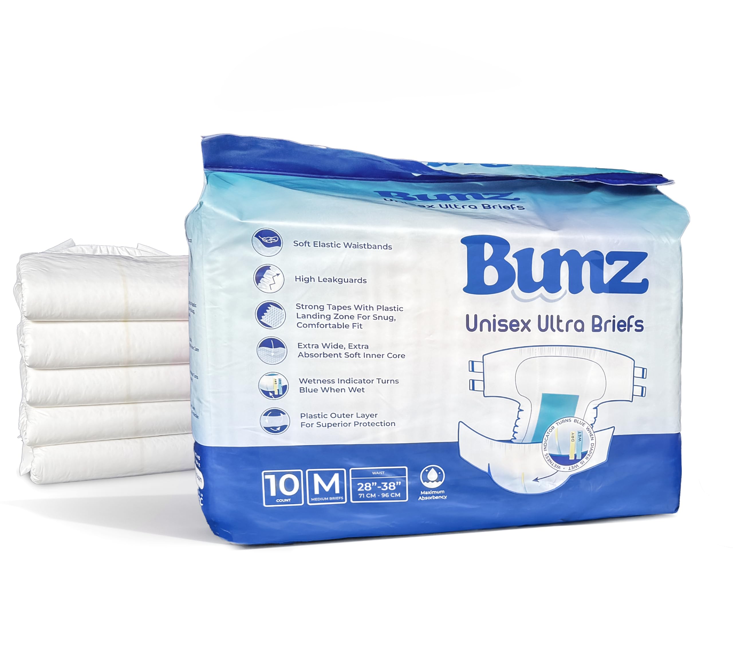 Amazon.com: Bumz Maximum Absorbency Adult Diapers for Incontinence