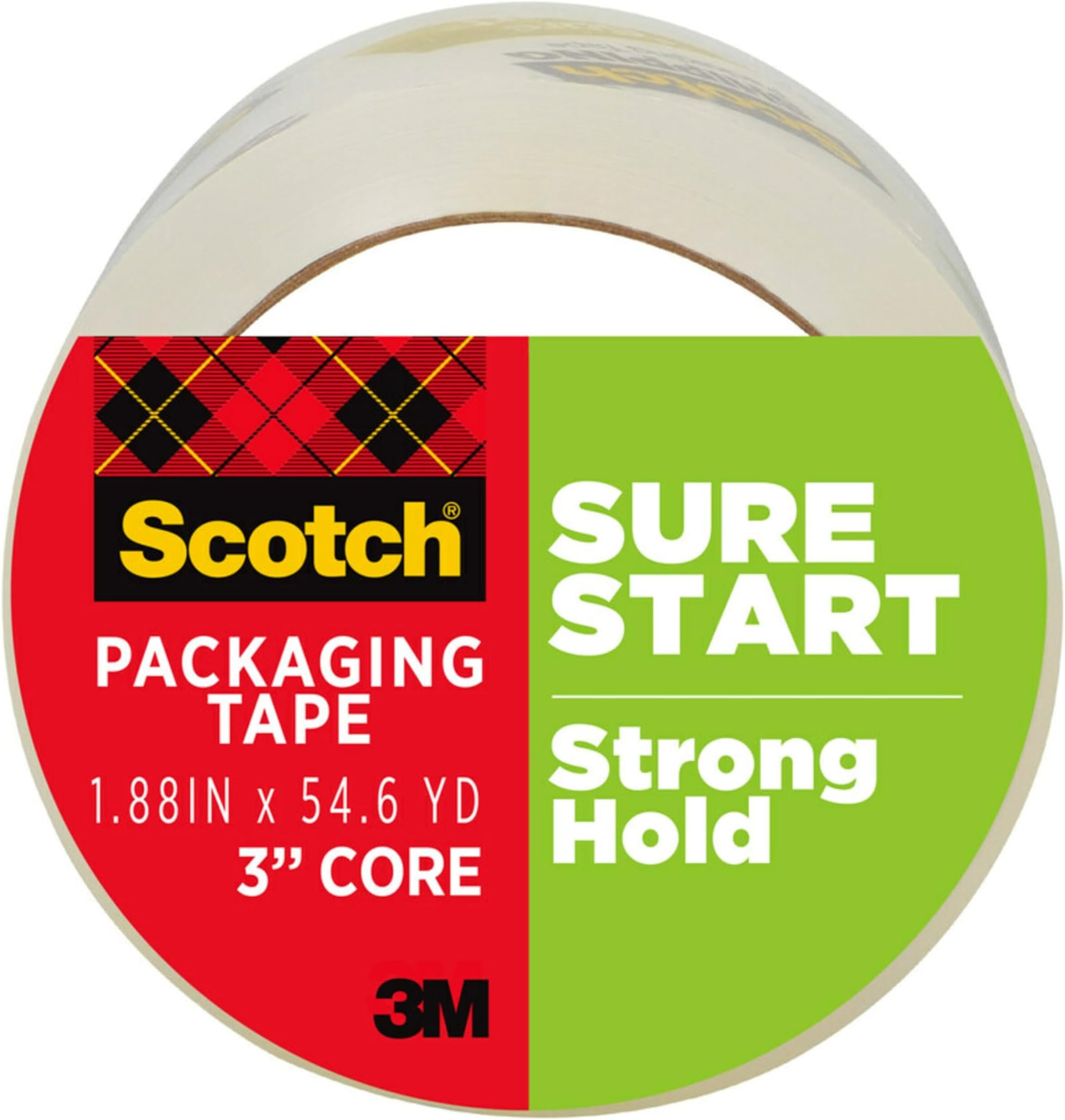 Duck HD Clear Packing Tape 1 Roll Heavy Duty Packaging