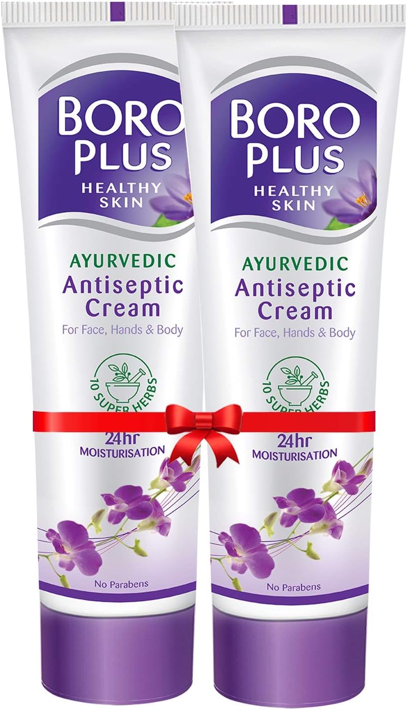 BOROPLUS Antiseptic Cream 120ml, (Pack Of 2), 240 ml (Pack of 2)