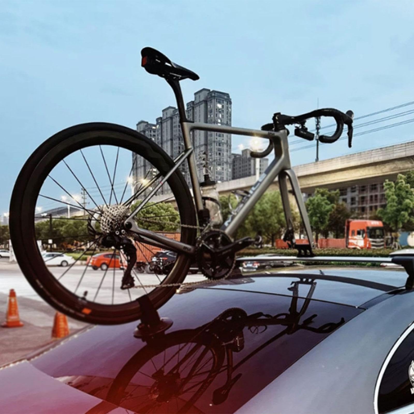 Fahrradträger mit Saugnapf, Robuste Ersatzteile für Autodächer, Einfache Montage, Transportzubehör