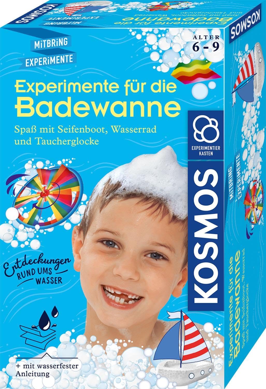 Kosmos Experimente für die Badewanne: Experimentierkasten