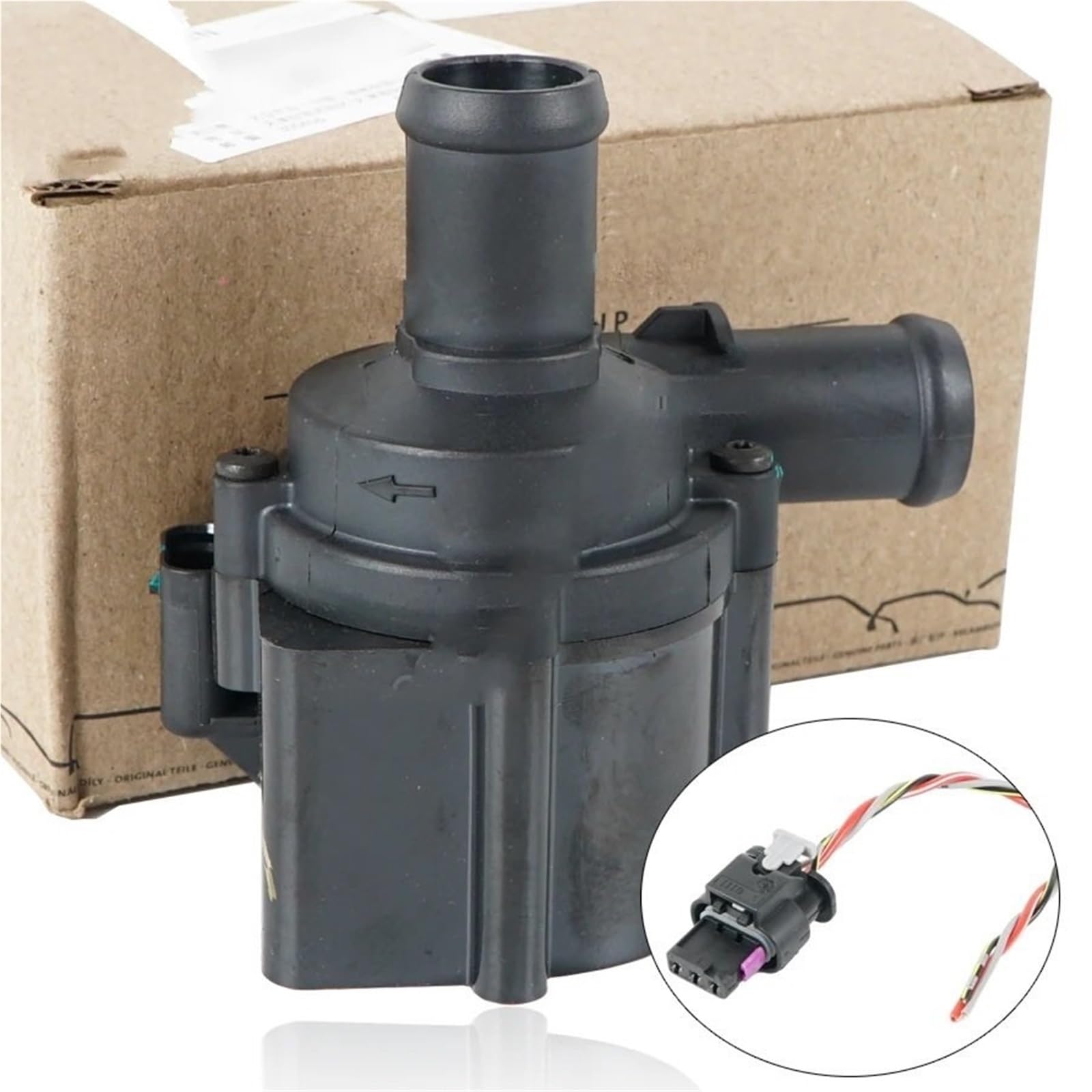 mini pompa obiegowa Samochód Auto Auxiliary Dodatkowa Pompa Wody Chłodzącej 06H121601M Do VW FIT Do JETTA Elektryczna pompa hydrauliczna(With plug)