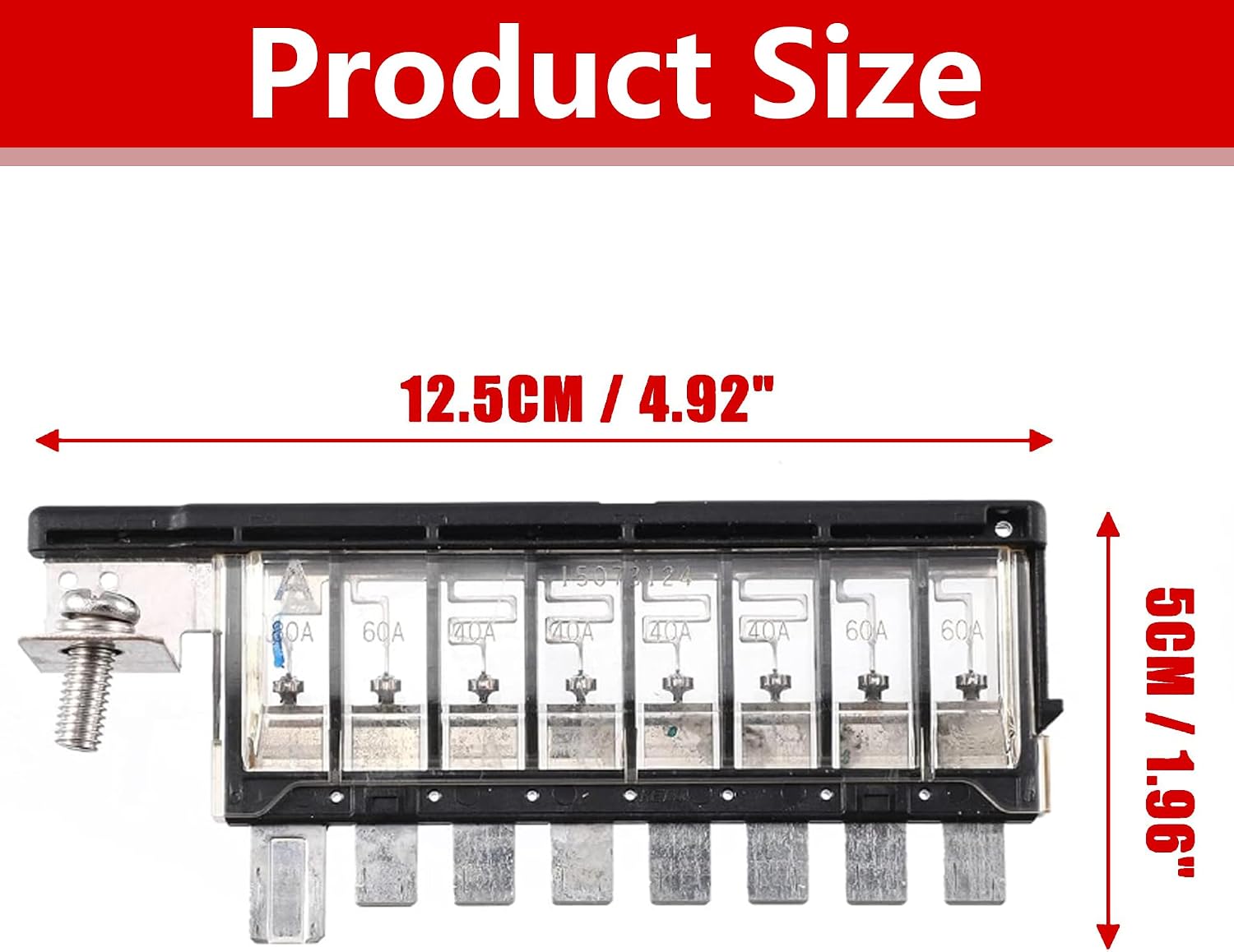 Multi Block Automotive Circuit Fuses for Hyundai Santa Fe 2013-2018 for Hyundai Tucson 2009-2017 Multiple Fuse Replacement 18790-01316 1Pcs