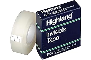 3M Highland Invisible Tape: Clarity, Strength, and Durability