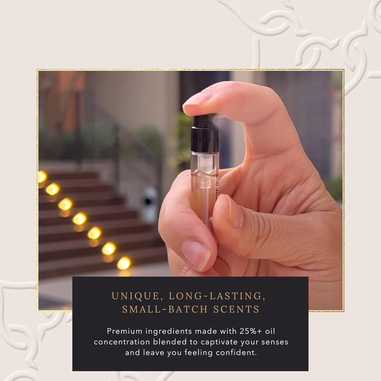 H HABIBI Oud Perfume Discovery Sample Set – Luxury Eau De Parfum & Cologne Sampler Sets for Men & Women, Travel Size Gift Set, Made in USA, 5 x 2ml - Image 5