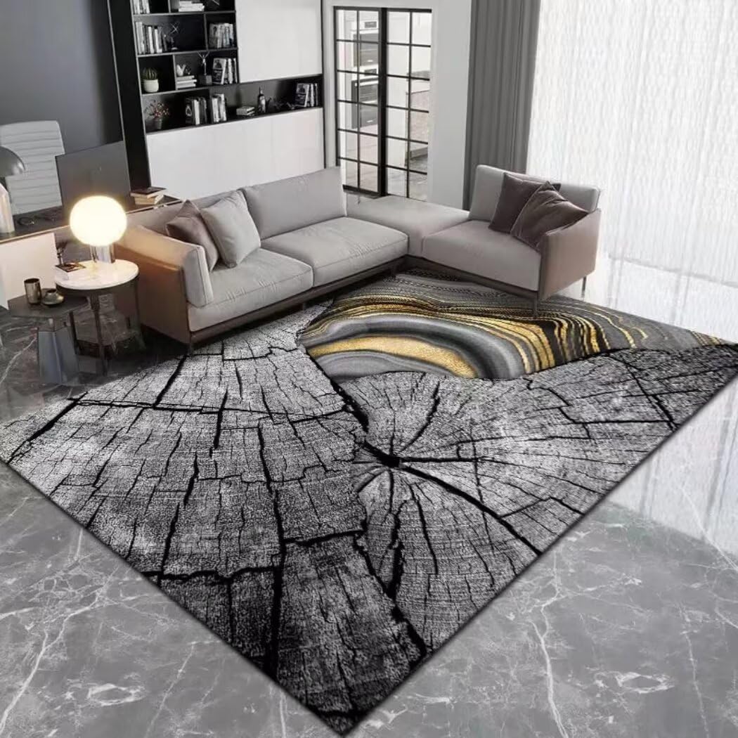 Tapis de salon antidérapant et antitache pour un sol toujours propre